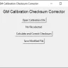 GM — корректор контрольных сумм калибровок для сегментированных BIN
